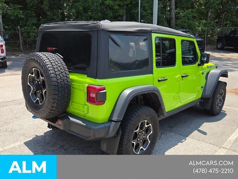 Used 2021 Jeep Wrangler Unlimited Rubicon 4xe w/ Cold Weather Group AWD/4WD image 13