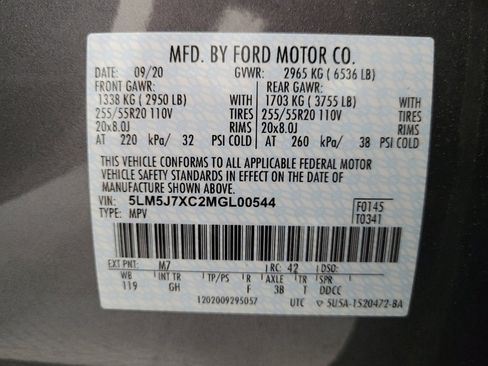 Used 2021 Lincoln Aviator Reserve w/ Elements Package Plus image 33