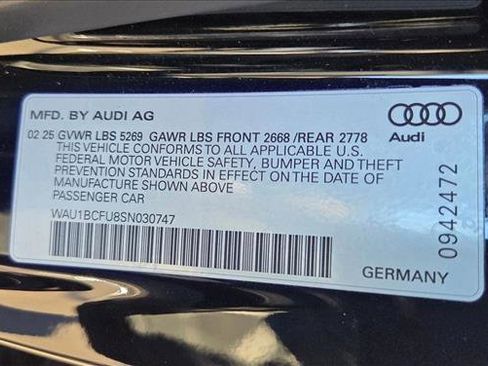 Certified 2025 Audi A5 2.0T Premium w/ Convenience Package AWD/4WD image 24