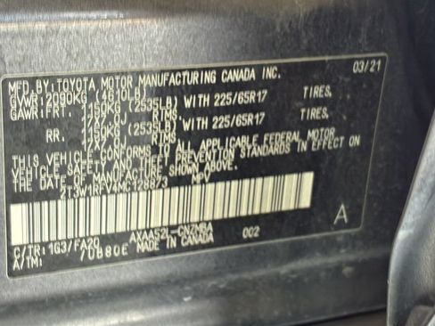 Used 2021 Toyota RAV4 XLE FWD image 39