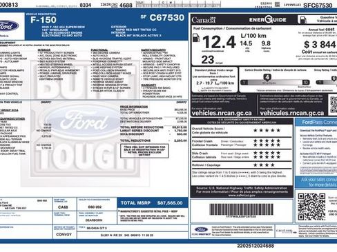Certified 2025 Ford F150 Lariat AWD/4WD image 39