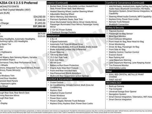 New 2026 MAZDA CX-5 Preferred AWD/4WD image 7