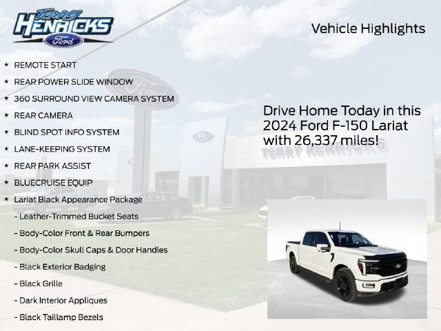 Used 2024 Ford F150 Lariat AWD/4WD image 4
