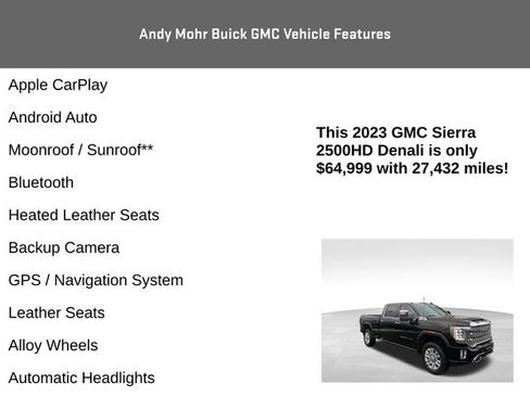 Used 2023 GMC Sierra 2500 Denali w/ Denali Ultimate Package image 4