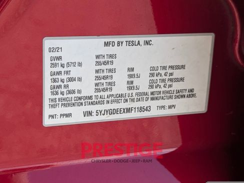 Used 2021 Tesla Model Y Long Range AWD/4WD image 34