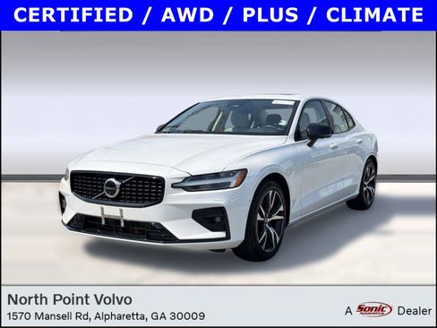 Certified 2024 Volvo S60 B5 Plus w/ Climate Package AWD/4WD image 1