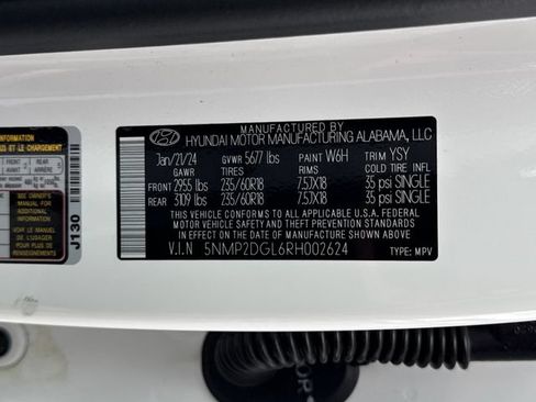 Used 2024 Hyundai Santa Fe SEL AWD/4WD image 20