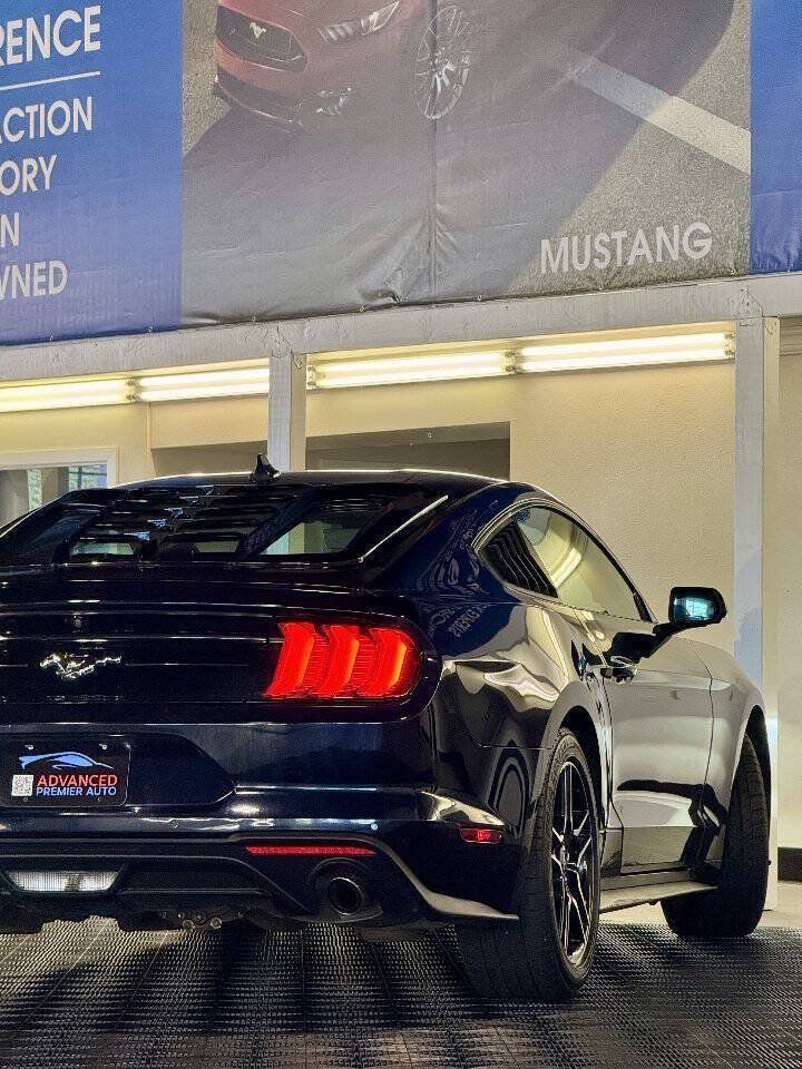 Used 2021 Ford Mustang Premium w/ Ford Safe & Smart Package RWD image 8