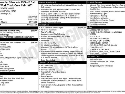 New 2025 Chevrolet Silverado 3500 W/T w/ WT Convenience Package image 25