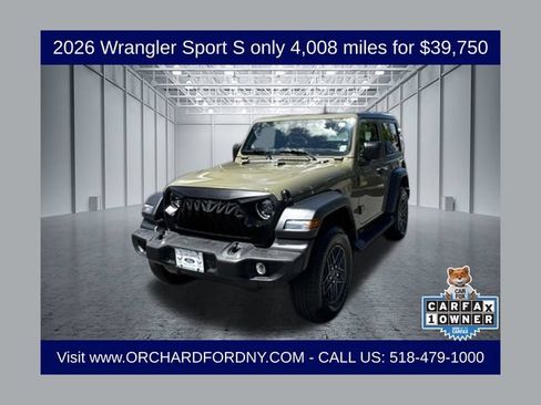 Used 2026 Jeep Wrangler Sport AWD/4WD image 1