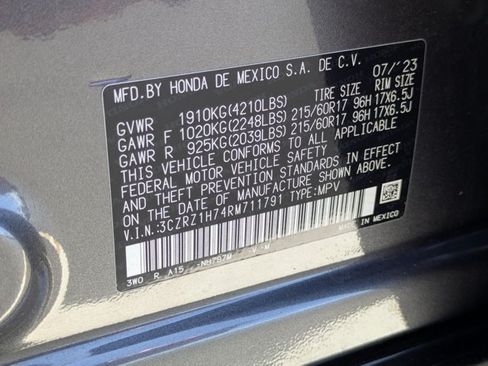 Used 2024 Honda HR-V EX-L image 25
