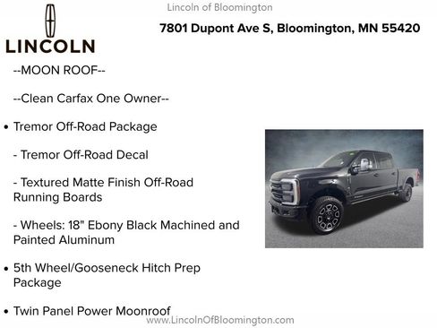 Used 2026 Ford F350 Platinum w/ Tremor Off-Road Package AWD/4WD image 5