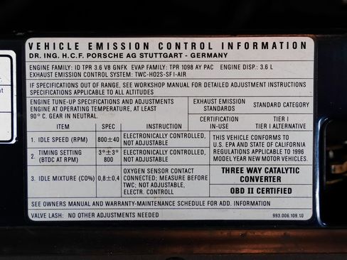 Used 1996 Porsche 911 Carrera 4S AWD/4WD image 45
