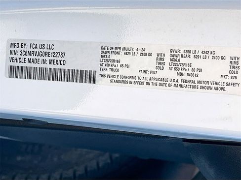 Used 2024 RAM ProMaster 3500 w/ Convenience Group image 29