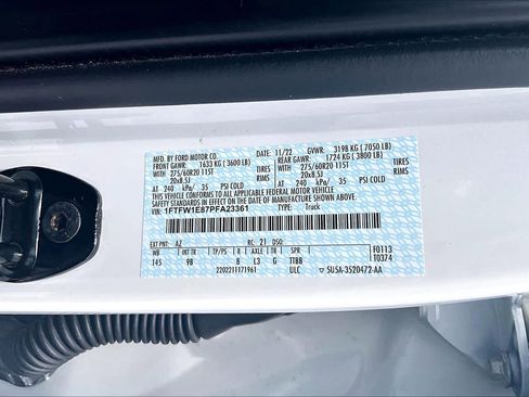 Used 2023 Ford F150 Platinum w/ Equipment Group 701A High AWD/4WD image 31