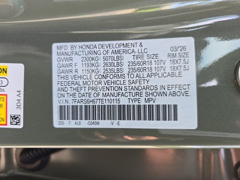 New 2026 Honda CR-V TrailSport image 38