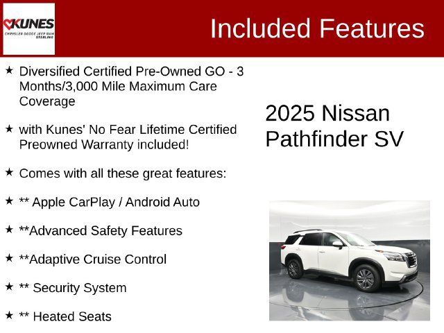 Used 2025 Nissan Pathfinder SV FWD image 2