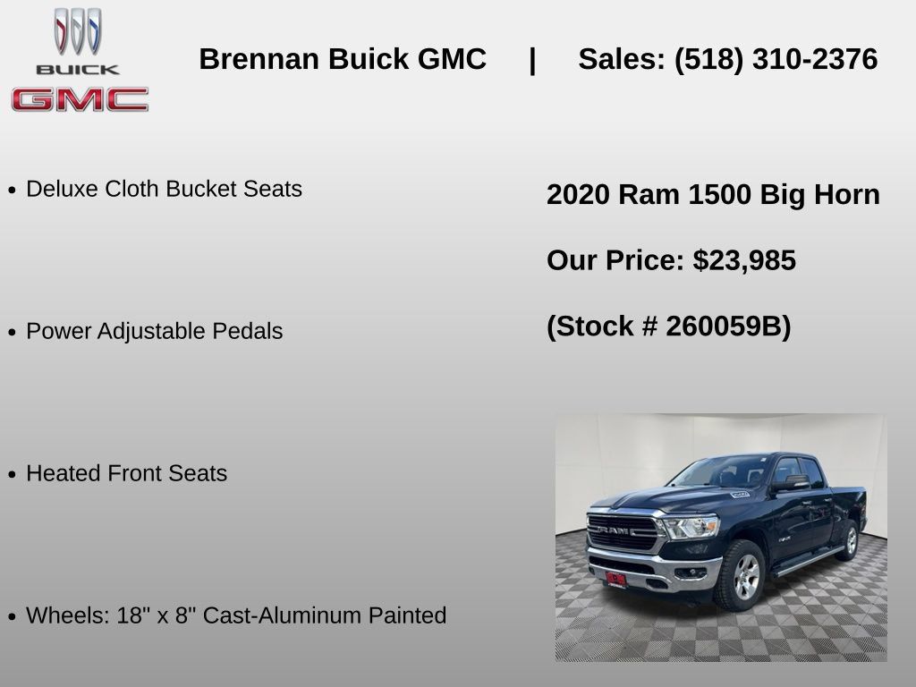 Used 2020 RAM 1500 Big Horn AWD/4WD image 12