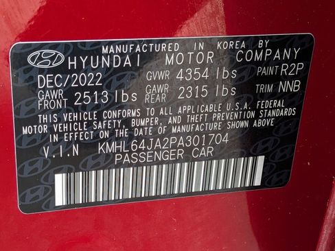 Certified 2023 Hyundai Sonata SEL FWD image 30