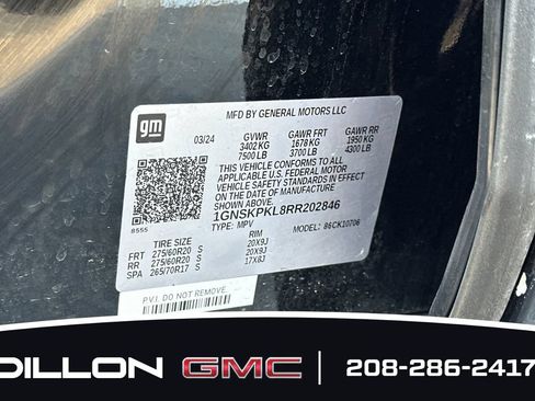 Used 2024 Chevrolet Tahoe Z71 w/ Z71 Off-Road Package AWD/4WD image 33