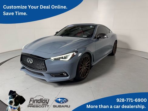 Used 2022 INFINITI Q60 Red Sport 400 w/ Proactive Package AWD/4WD image 1