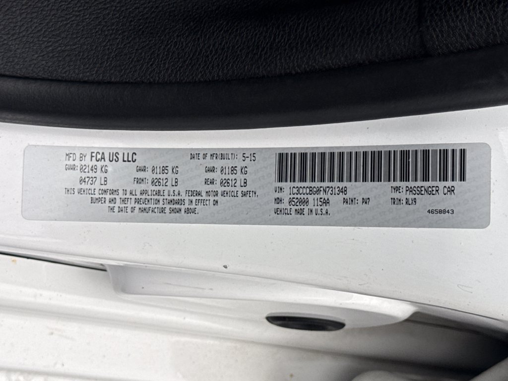 Used 2015 Chrysler 200 S w/ Comfort Group FWD image 32