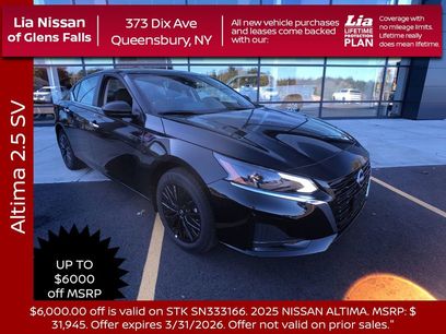 New 2025 Nissan Altima 2.5 SV w/ SV Special Edition Package