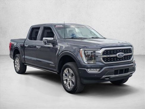 Certified 2022 Ford F150 Platinum w/ Equipment Group 701A High image 3