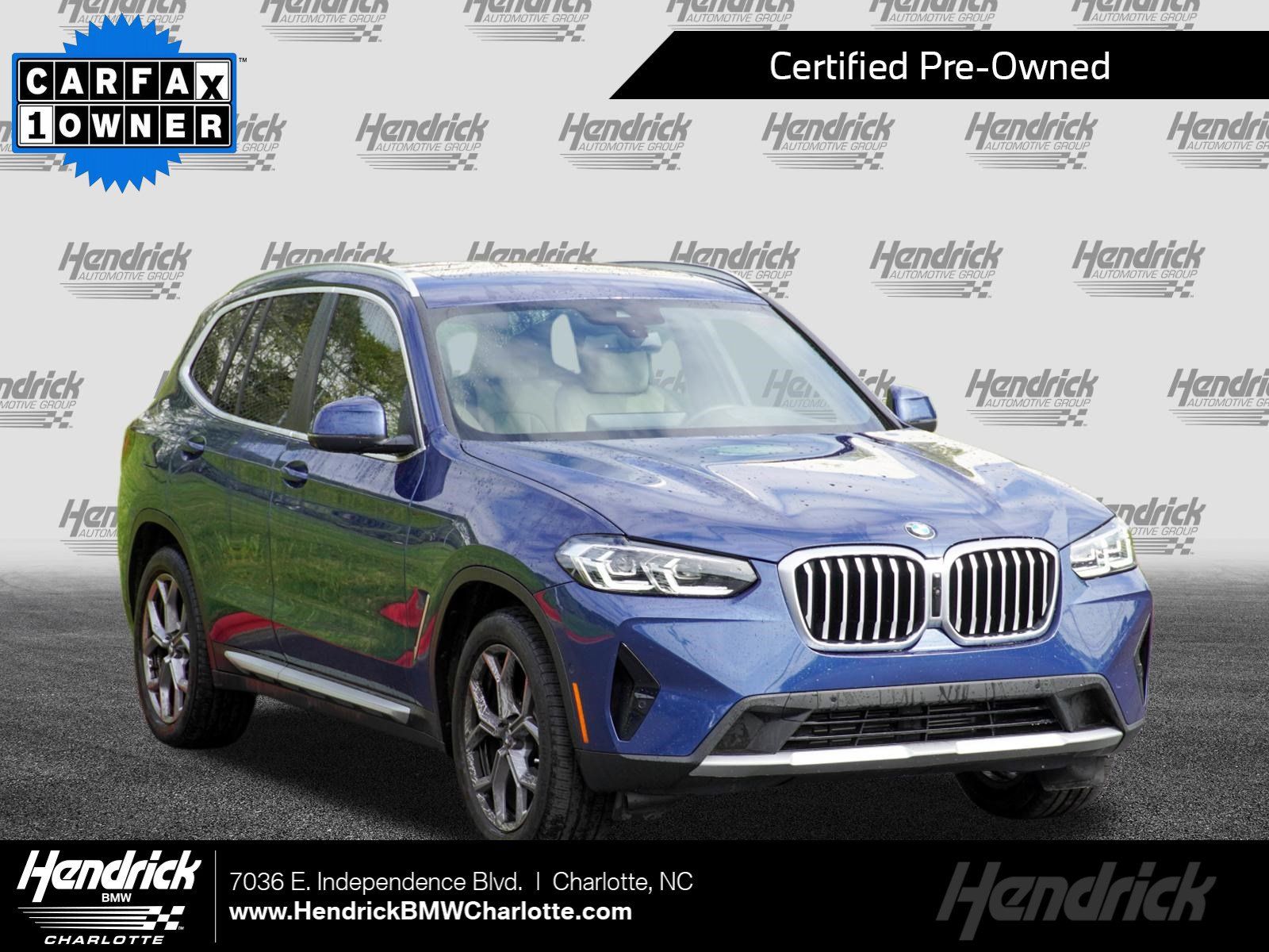 Certified 2024 BMW X3 sDrive30i w/ Premium Package RWD image 1