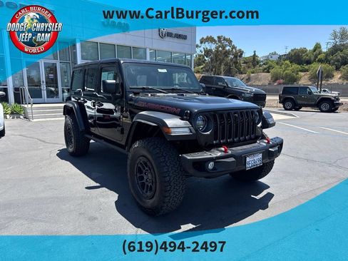 Used 2023 Jeep Wrangler Unlimited Rubicon w/ Xtreme 35 Tire Package AWD/4WD image 1