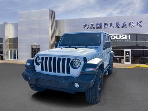 Used 2021 Jeep Wrangler Unlimited Sport AWD/4WD image 2