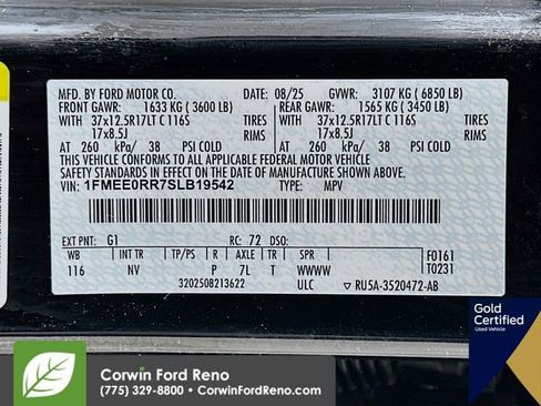 Certified 2025 Ford Bronco Raptor AWD/4WD image 36