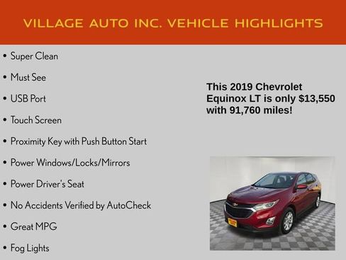 Used 2019 Chevrolet Equinox LT image 7