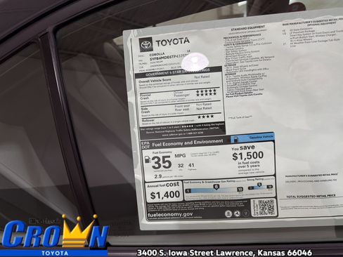 New 2026 Toyota Corolla LE FWD image 40