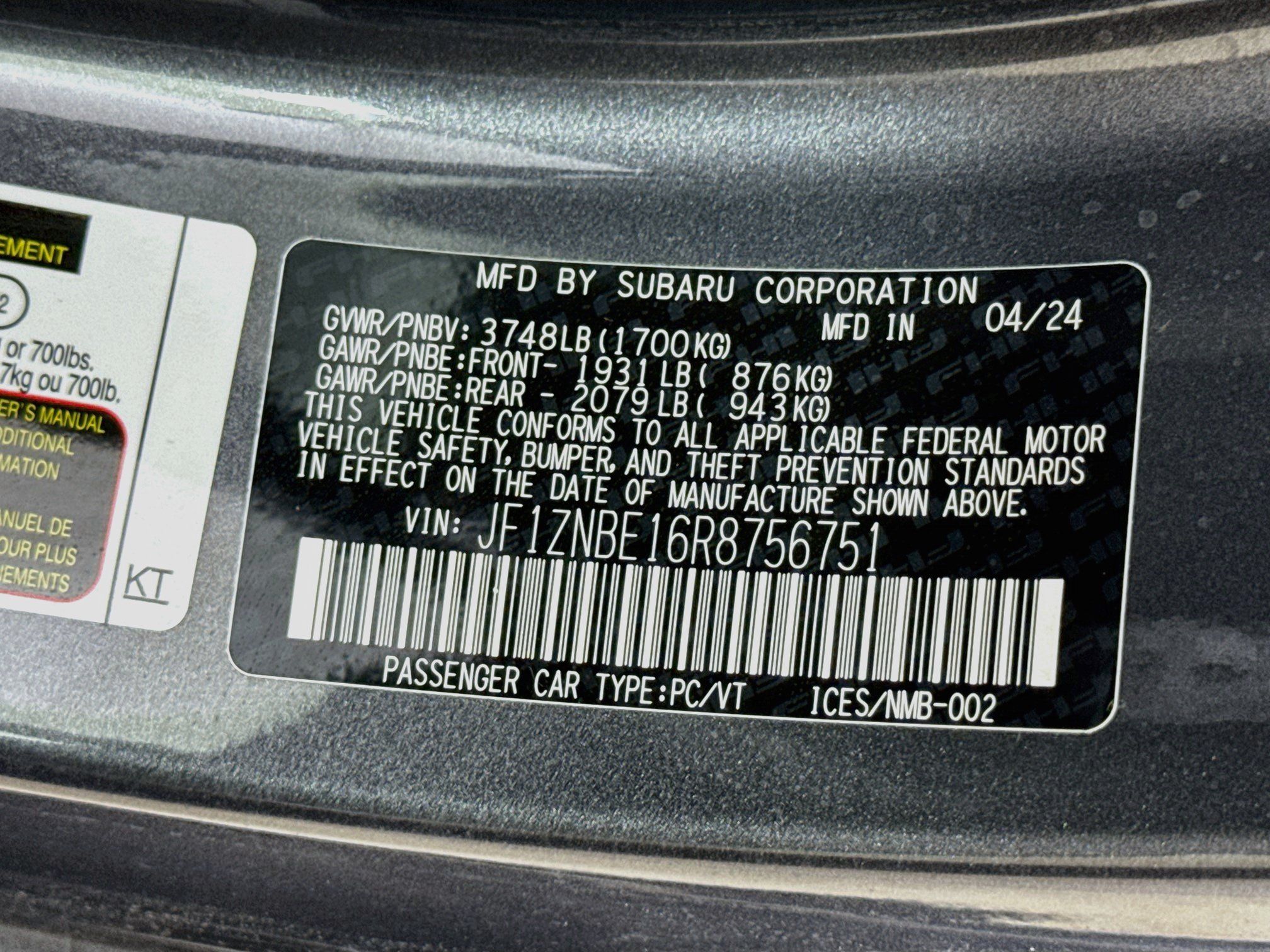 Certified 2024 Toyota GR86 Premium RWD image 26