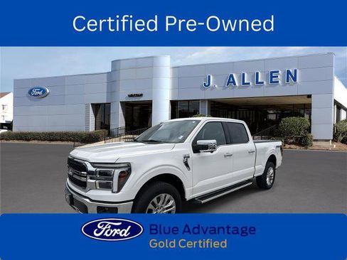 Certified 2025 Ford F150 Lariat w/ Equipment Group 502A High AWD/4WD image 1