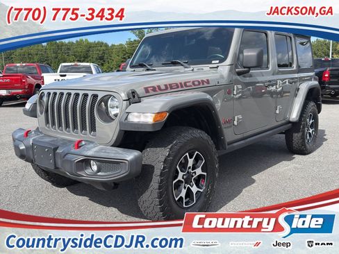 Used 2022 Jeep Wrangler Unlimited Rubicon AWD/4WD image 1