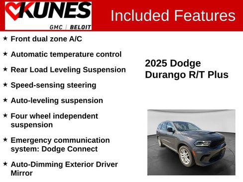 Used 2025 Dodge Durango R/T AWD/4WD image 3