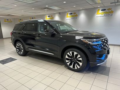 New 2026 Ford Explorer Platinum