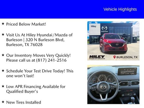 Used 2025 MAZDA CX-5 AWD 2.5 S w/ Select Package image 10