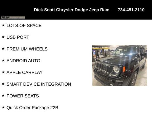 Used 2019 Jeep Renegade Latitude w/ Cold Weather Group AWD/4WD image 4