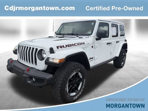 Certified 2022 Jeep Wrangler Unlimited Rubicon w/ Cold Weather Group AWD/4WD image 1