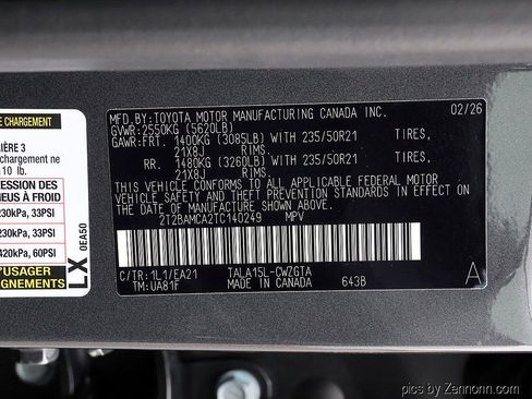 New 2026 Lexus RX 350 F Sport image 28