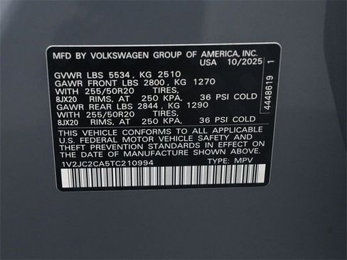 New 2026 Volkswagen Atlas Cross Sport SE image 19