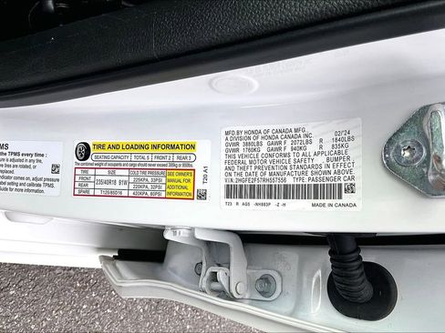 Certified 2024 Honda Civic Sport image 14