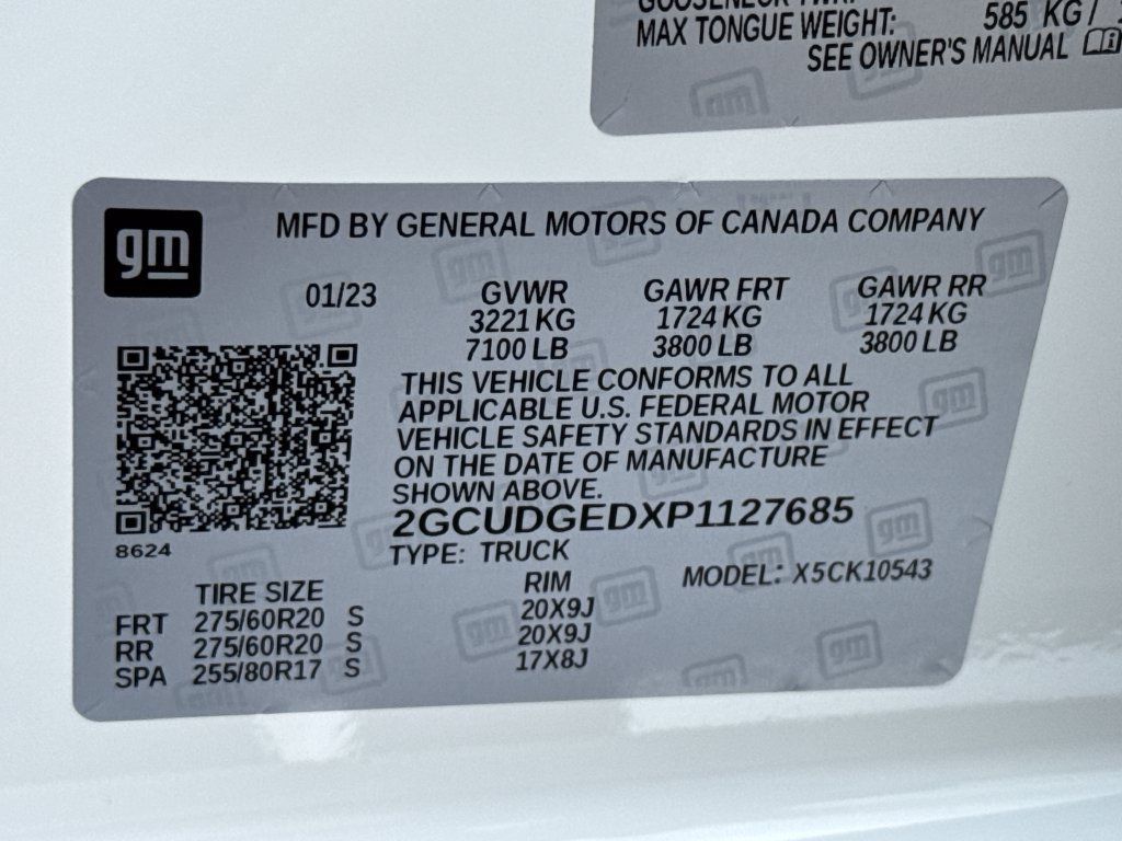 Certified 2023 Chevrolet Silverado 1500 LTZ AWD/4WD image 41
