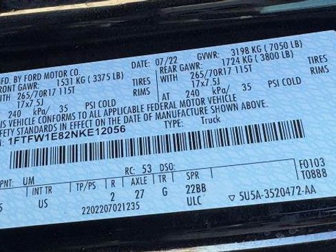 Certified 2022 Ford F150 XLT w/ Trailer Tow Package image 34