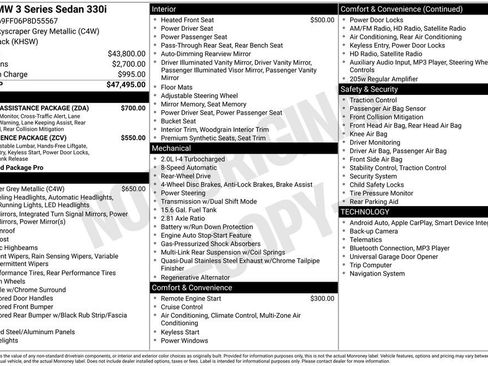 Used 2023 BMW 330i Sedan w/ Driving Assistance Package image 34