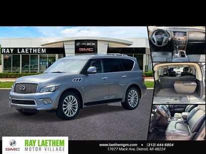 Used 2015 INFINITI QX80 4WD w/ 22" Wheel Package
