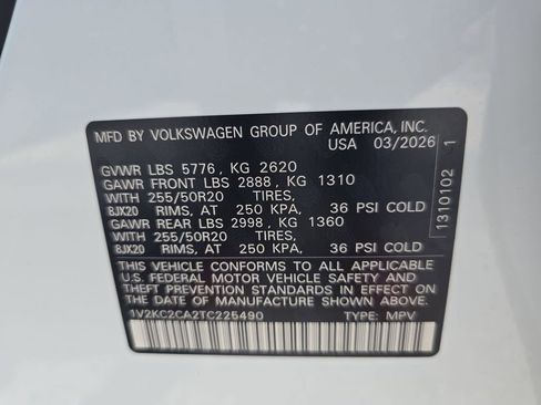 New 2026 Volkswagen Atlas Cross Sport SE AWD/4WD image 31